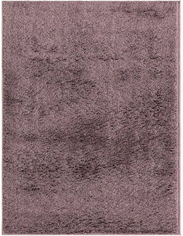 Detail image of 2' x 6' 7 Solid Shag Runner Rug