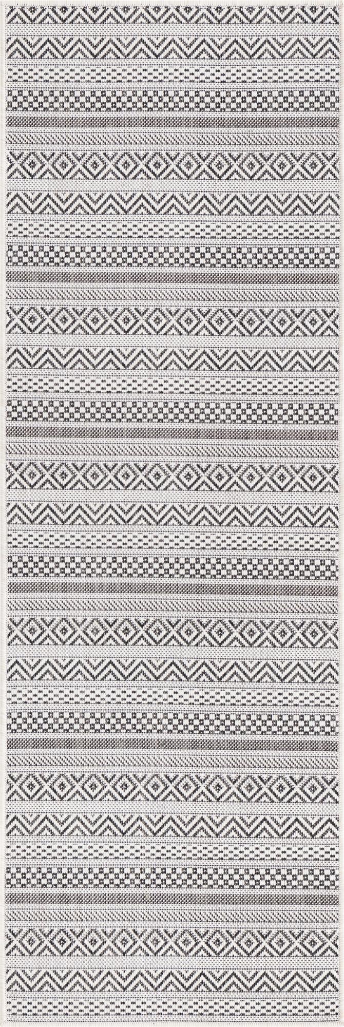 Merlin · Geometric Outdoor Rug, beige