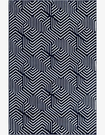 Midnight Blue Aakaar Rug