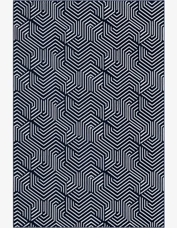 Midnight Blue Aakaar Rug