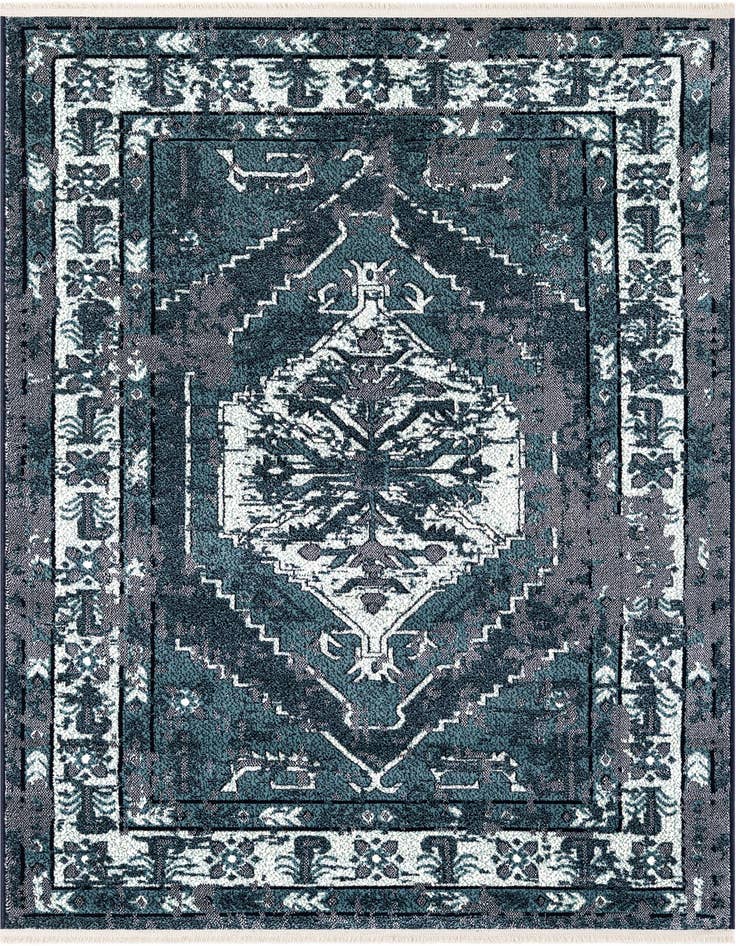 Detail image of 4' x 6' Nain Design Rug