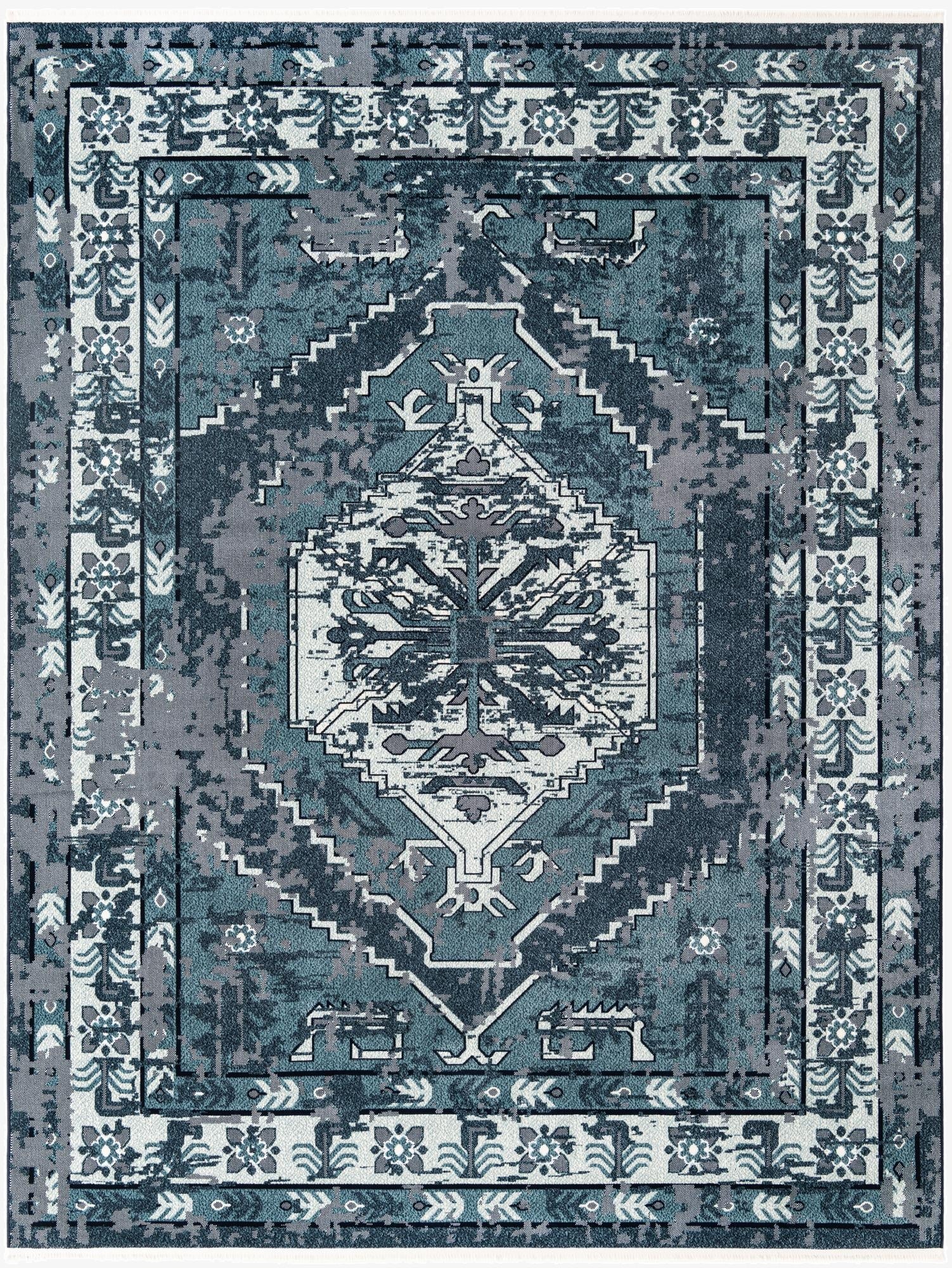 7' 10 x 10' Nain Design Rug