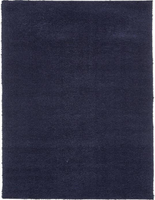 Detail image of 2' 7 x 10' Solid Shag Runner Rug
