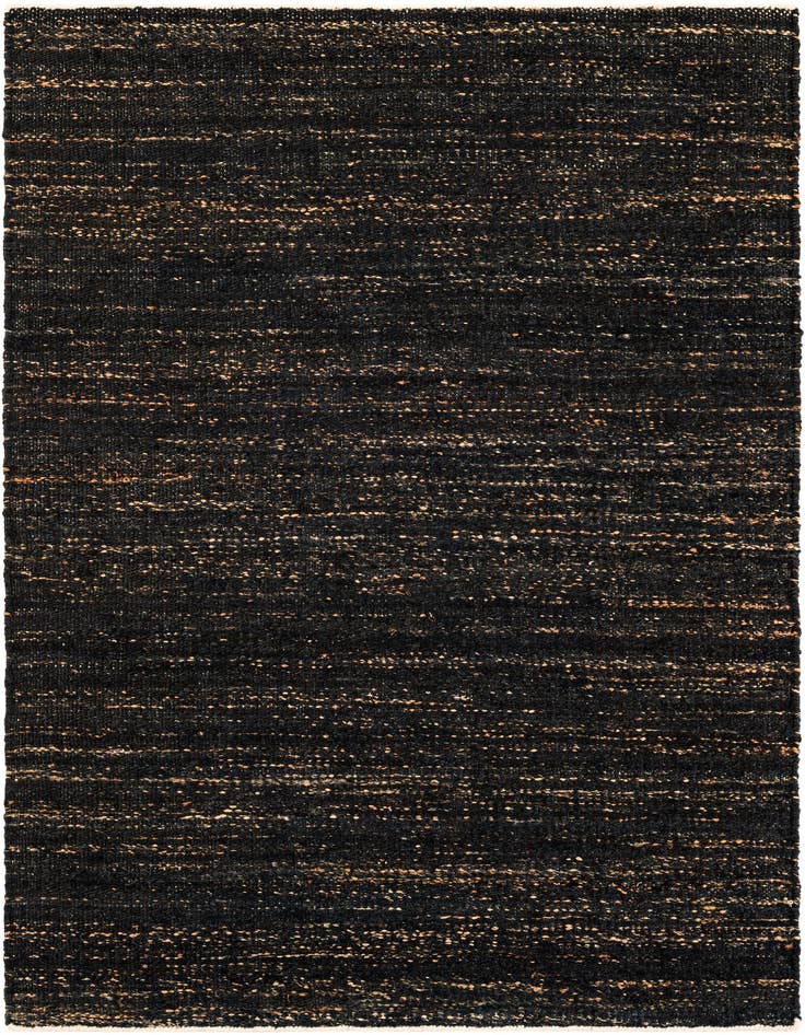 Detail image of 4' 1 x 6' 1 Hand Woven Palm Beach Jute Rug