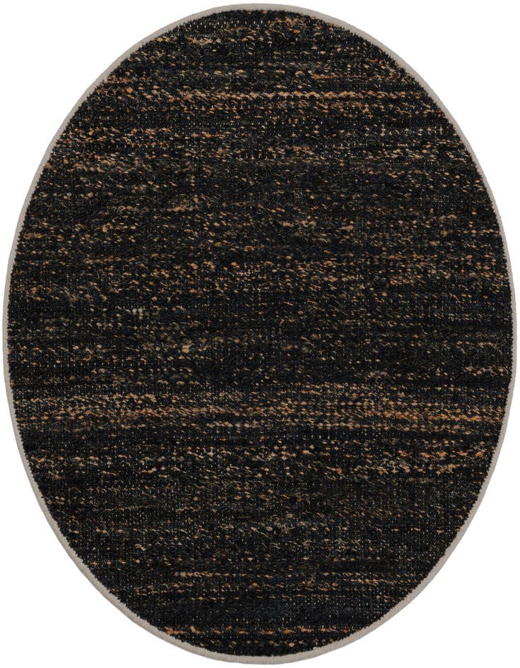 Detail image of 3' 1 x 3' 1 Hand Woven Palm Beach Jute Round Rug