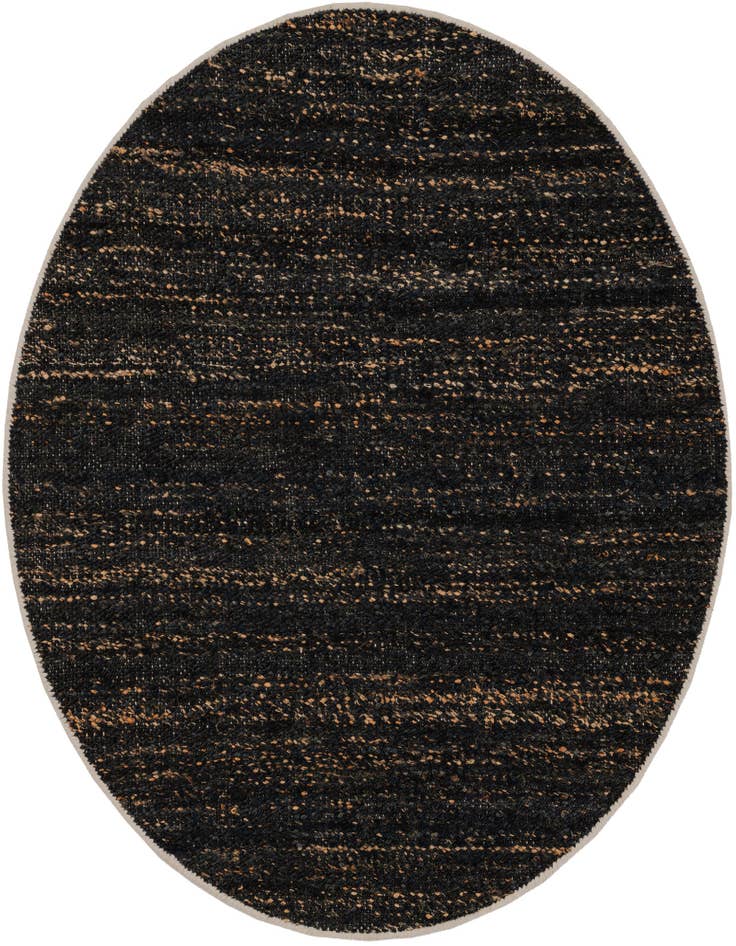 Detail image of 4' 1 x 4' 1 Hand Woven Palm Beach Jute Round Rug