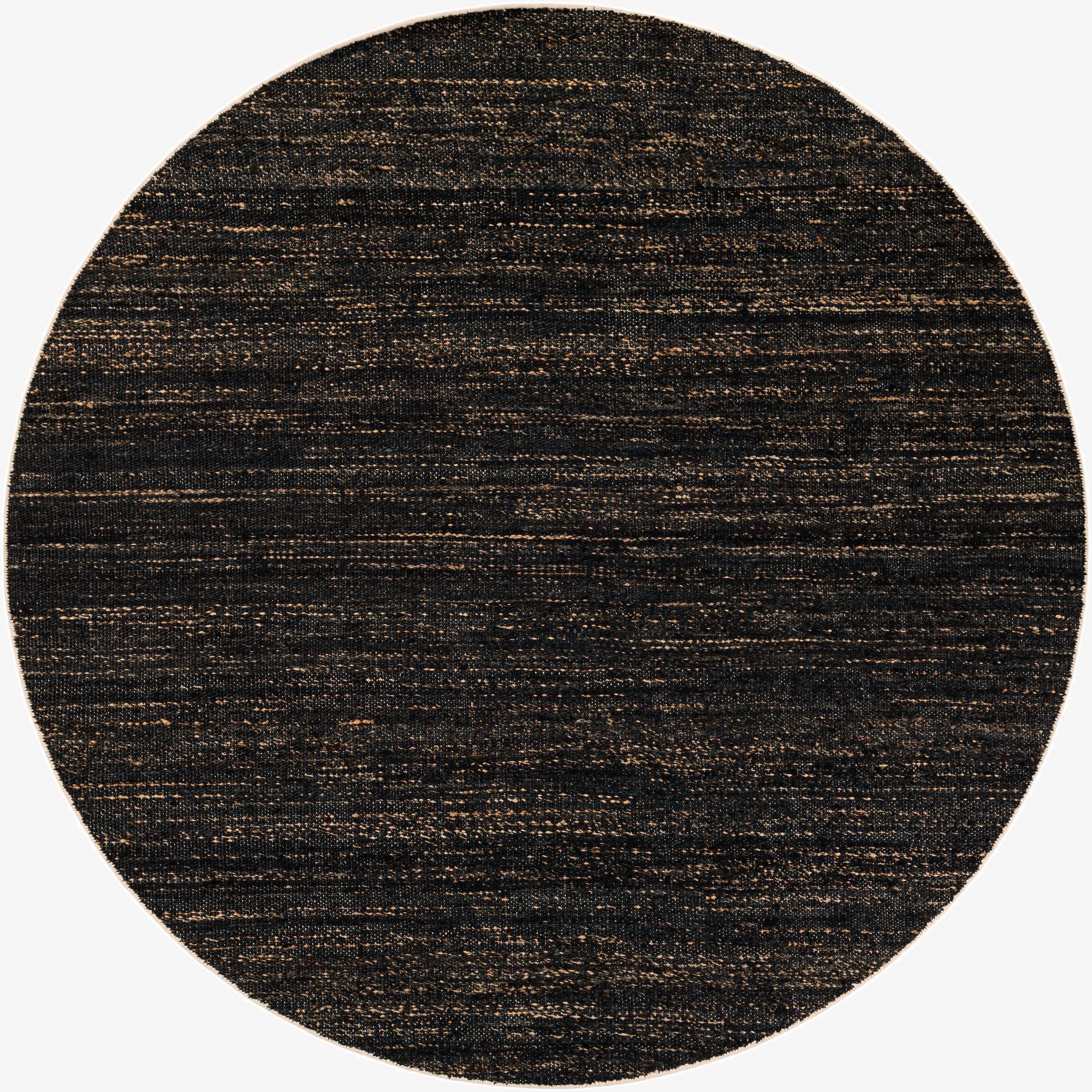 7' 10 x 7' 10  Hand Woven Palm Beach Jute Round Rug
