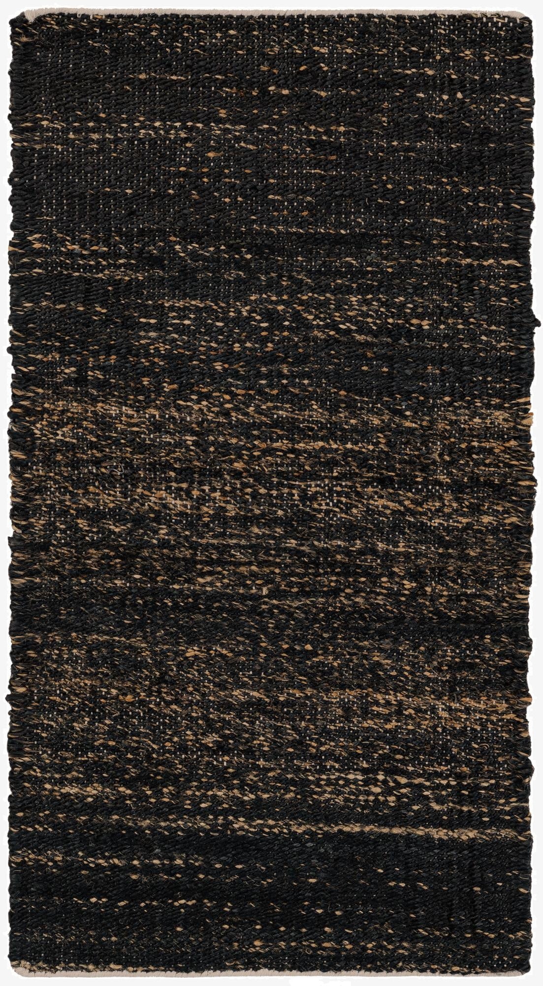 2' x 4' 1  Hand Woven Palm Beach Jute Runner Rug