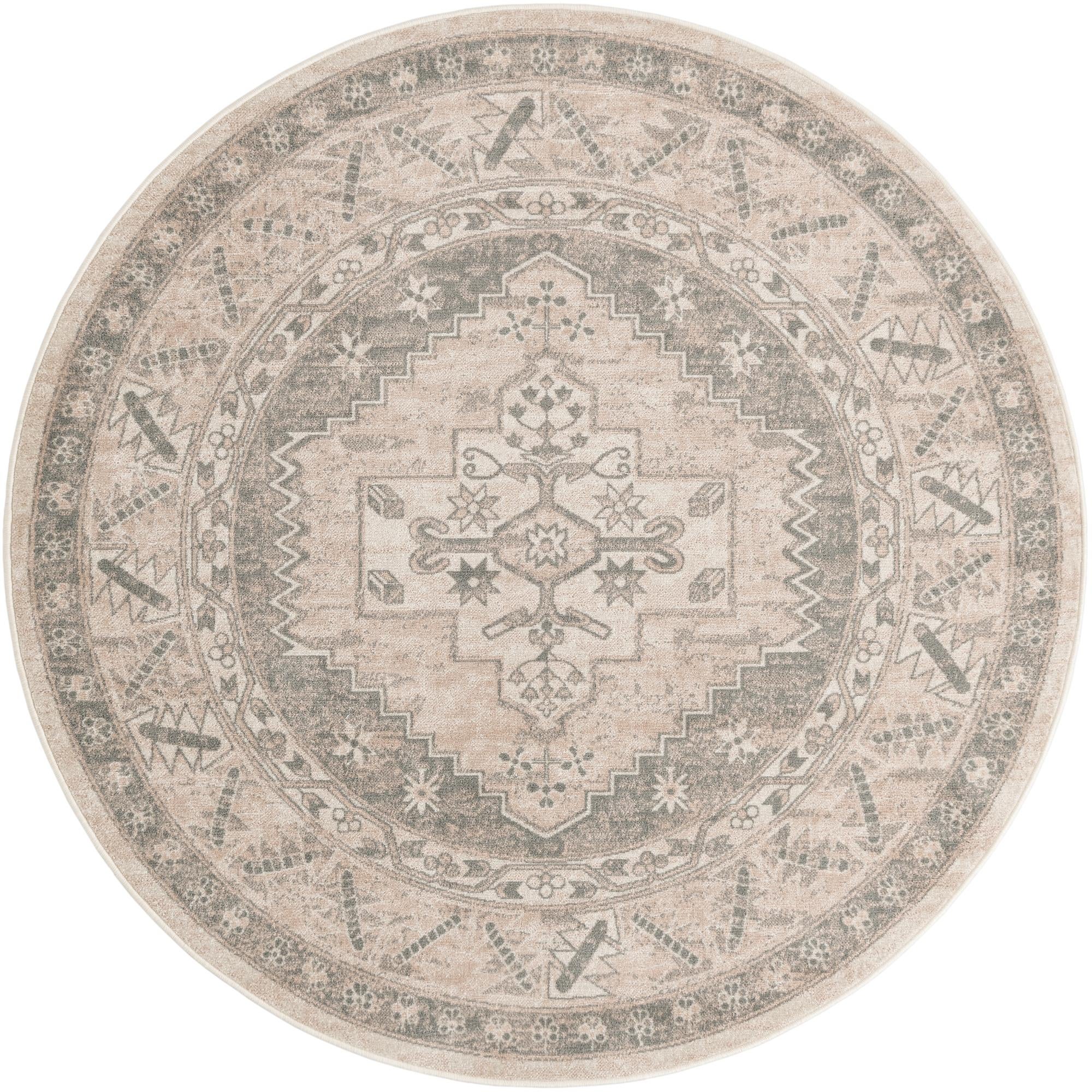 7' 10 x 7' 10 Whitney Round Rug