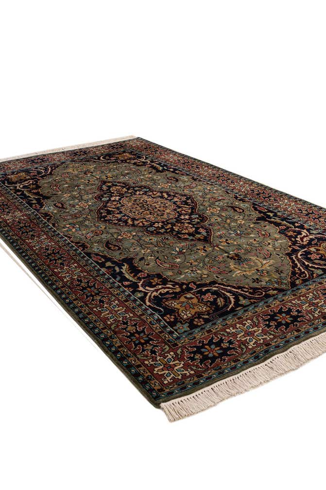 5' 3 x 8' 6 Hand Knotted Bokhara Wool Rug