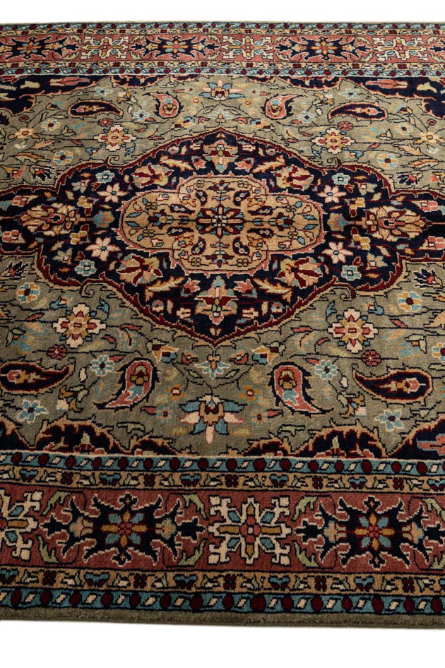 Detail image of 5' 3 x 8' 6 Hand Knotted Bokhara Wool Rug