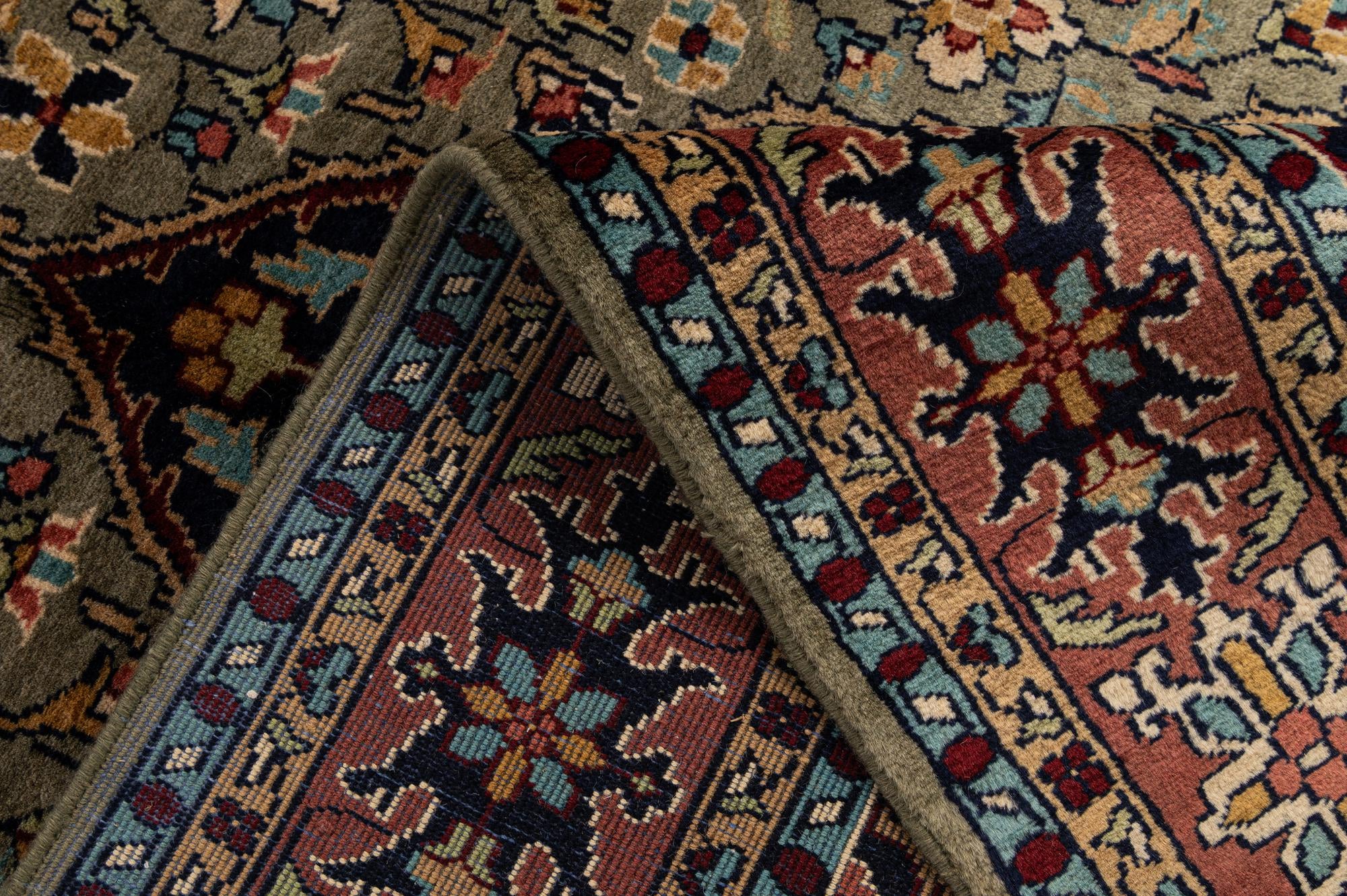 5' 3 x 8' 6 Hand Knotted Bokhara Wool Rug