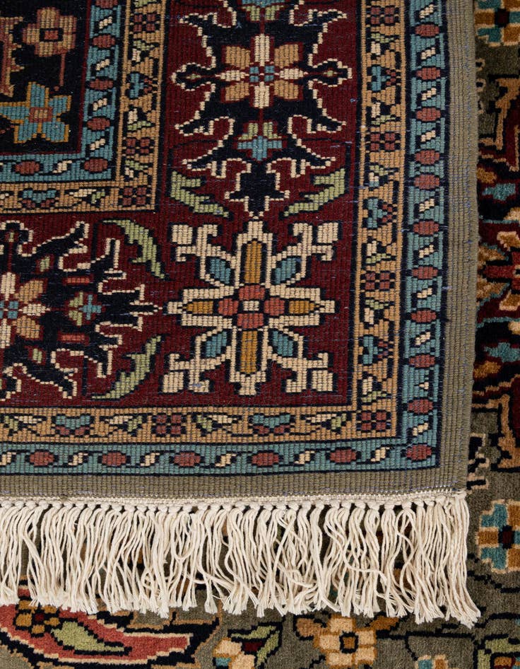 Detail image of 5' 2 x 8' 6  Hand Knotted Bokhara Wool Rug