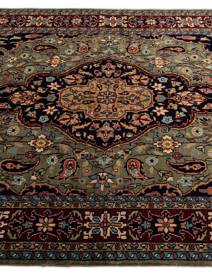 Detail image of 5' 2 x 8' 6  Hand Knotted Bokhara Wool Rug