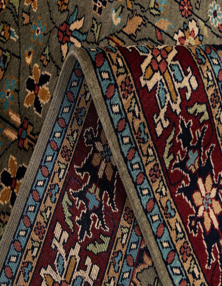 Detail image of 5' 2 x 8' 6  Hand Knotted Bokhara Wool Rug