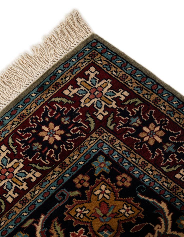 Detail image of 5' 2 x 8' 6  Hand Knotted Bokhara Wool Rug