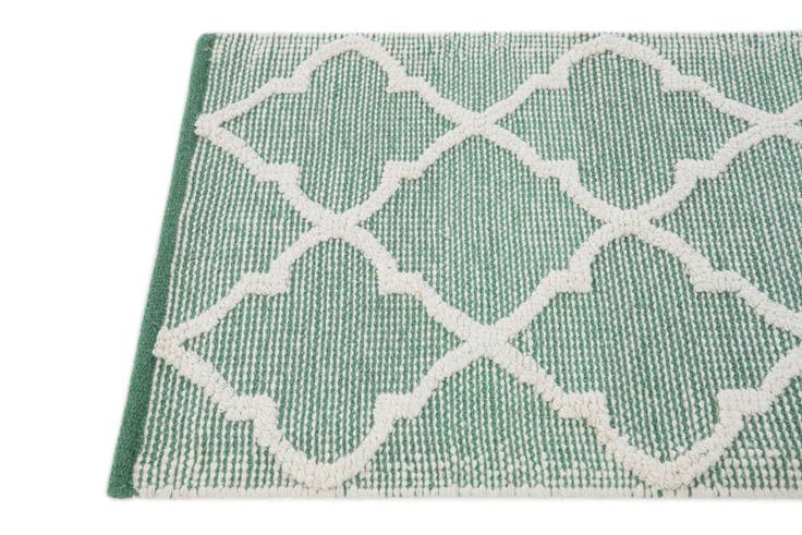 Detail image of 2' x 3' 4 Hand Knotted Jill Zarin Dorset Rug