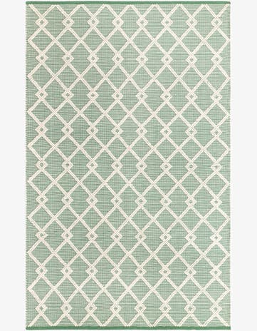5' 1 x 8' Hand Knotted Jill Zarin Dorset Rug