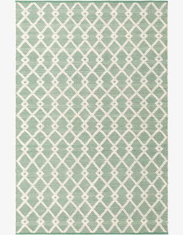 6' 1 x 9' Hand Knotted Jill Zarin Dorset Rug
