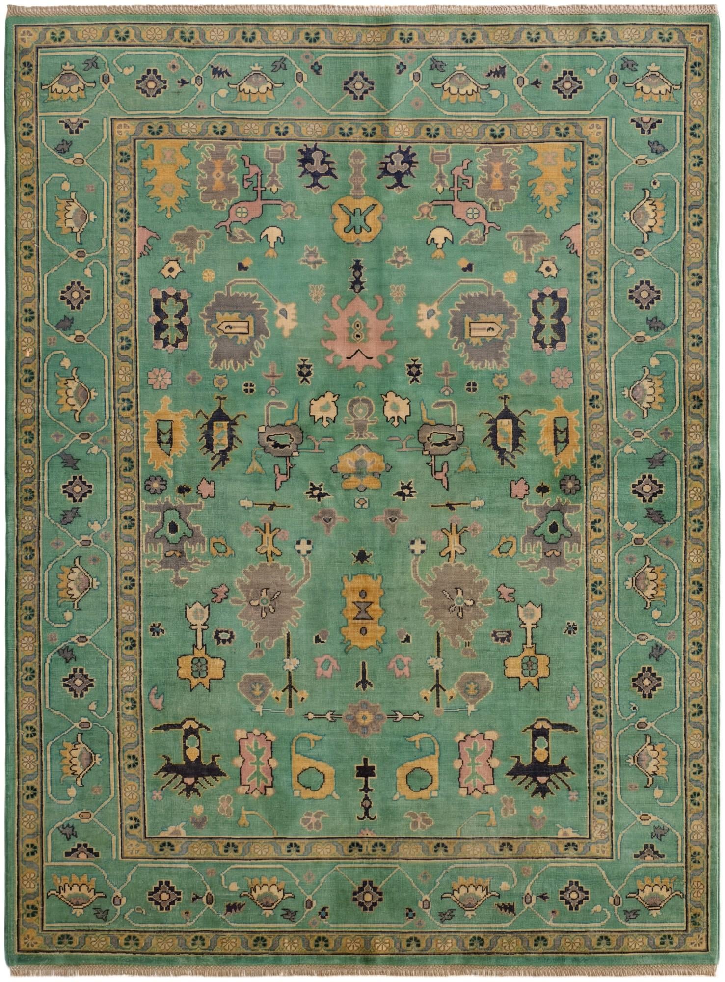 5' 10 x 7' 8 Hand Knotted Kazak Rug