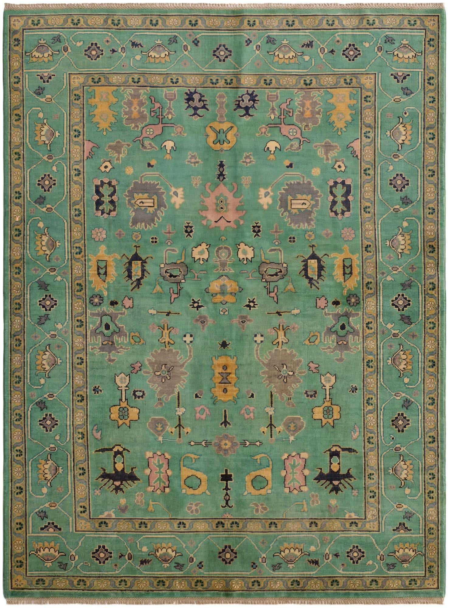 5' 10 x 7' 8 Hand Knotted Kazak Rug