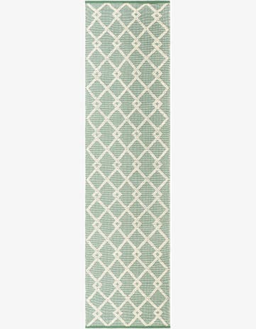 2' 7 x 10' Hand Knotted Jill Zarin Dorset Runner Rug