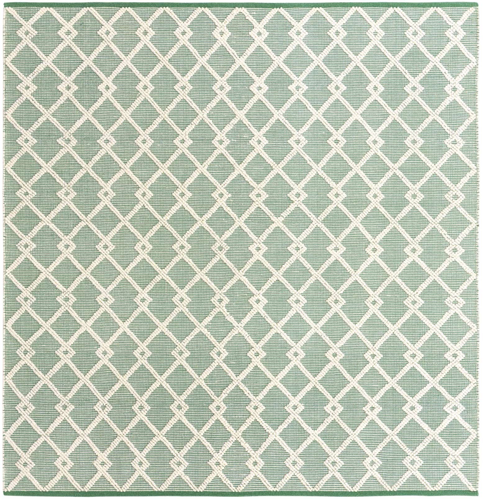 8' x 8' Hand Knotted Jill Zarin Dorset Square Rug