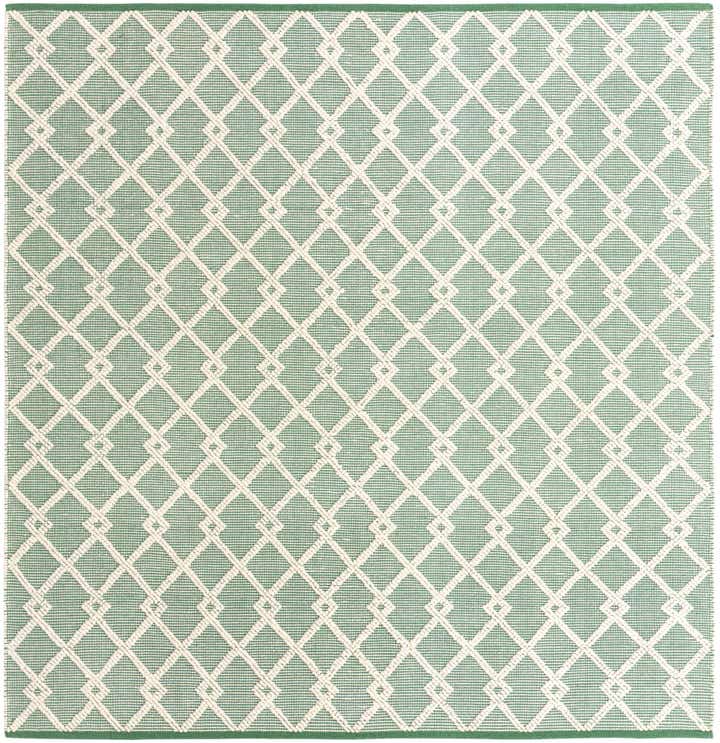 8' x 8' Hand Knotted Jill Zarin Dorset Square Rug
