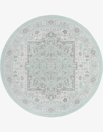 Mint Whitney Round Rug