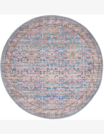 3' 3 x 3' 3 Moberly · Border Washable Rug