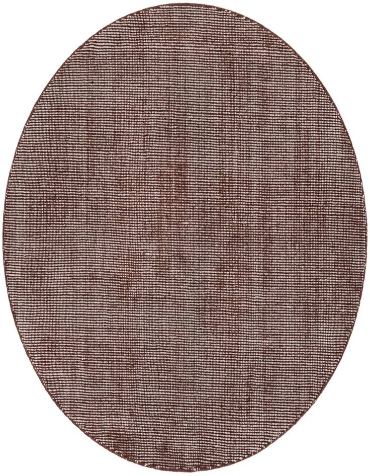 Detail image of 5' 1 x 5' 1 Hand Woven Jill Zarin English Manor Wool Round Rug