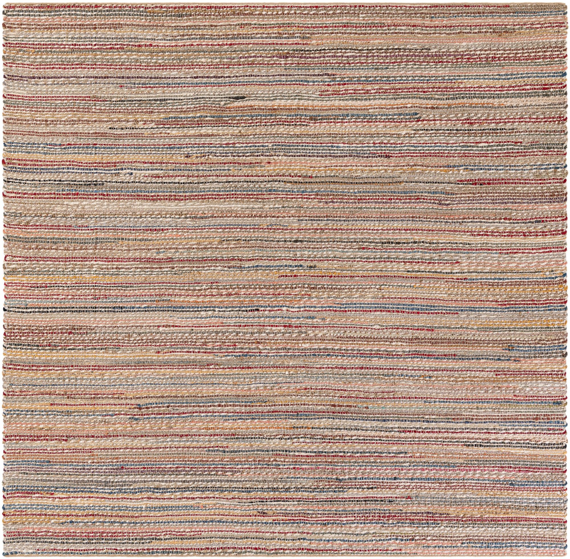 7' 10 x 7' 10 Moonbeam · Striped rug, multi