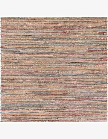 7' 10 x 7' 10 Moonbeam · Striped rug, multi