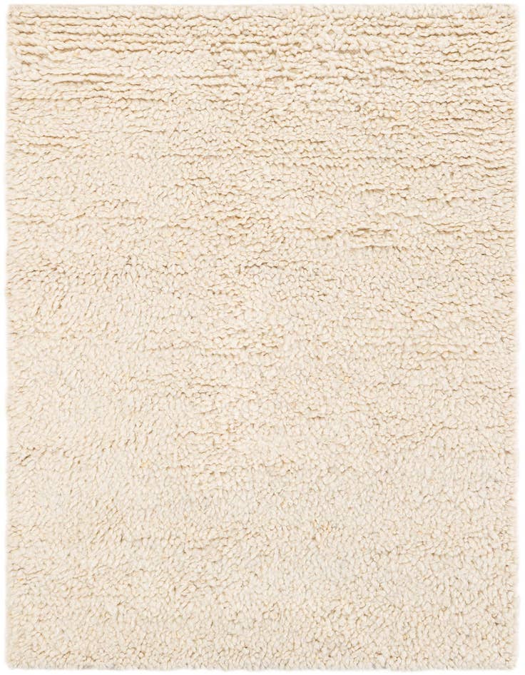 Detail image of 4' 1 x 6' 1  Hand Woven Haka Deluxe Shag Rug