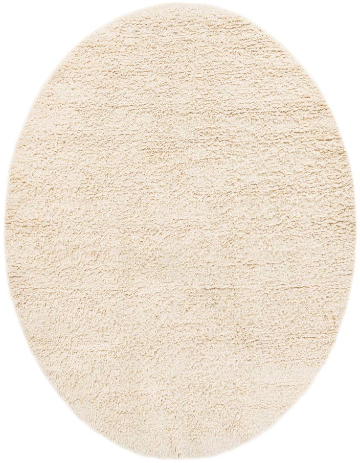 Detail image of 10' x 10'  Hand Woven Haka Deluxe Shag Round Rug