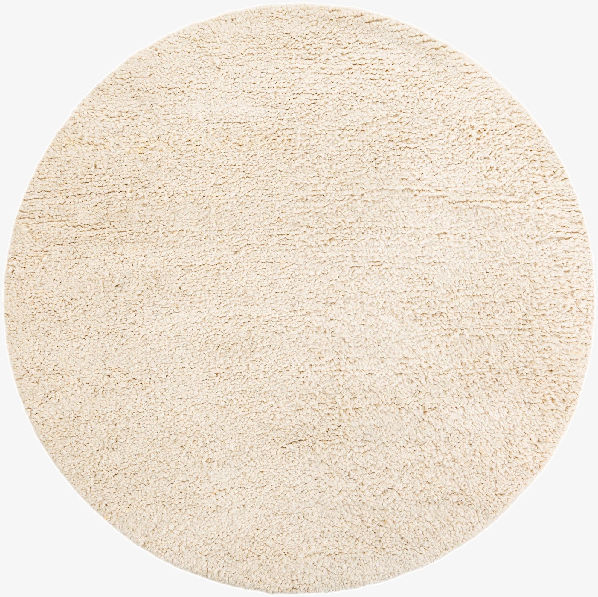 240cm x 240cm Haka Deluxe Shag Round Rug