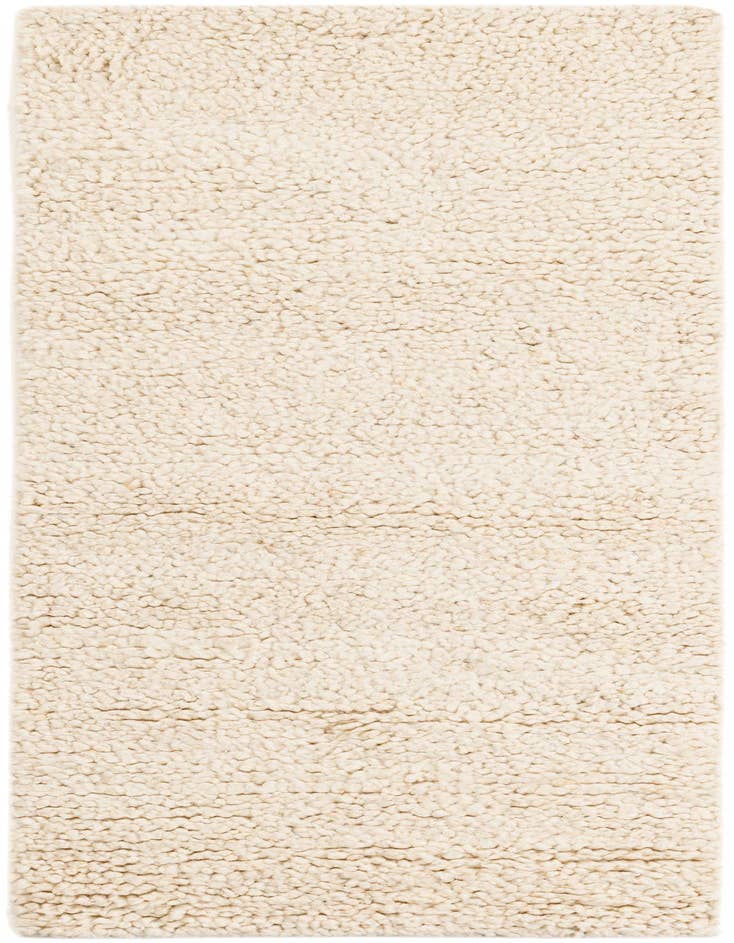 Detail image of 2' x 6' 1  Hand Woven Haka Deluxe Shag Runner Rug