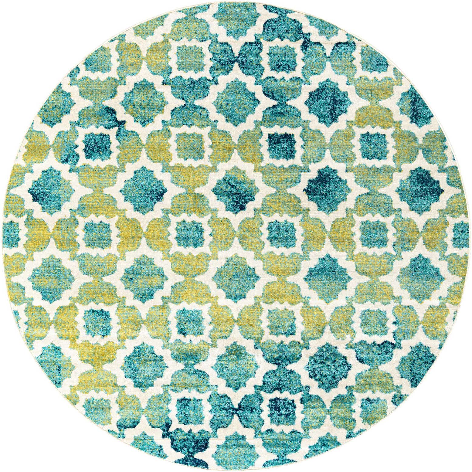 7' x 7' Morton · Geometric rug
