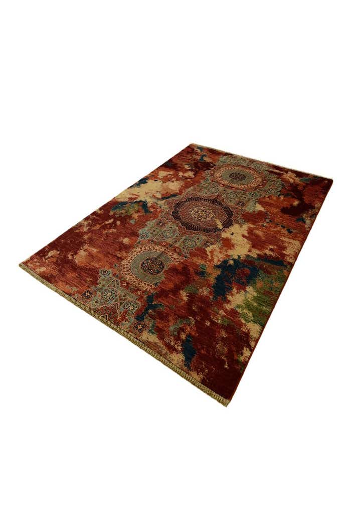 5' 10 x 8' Hand Knotted Mamluk Ziegler Rug