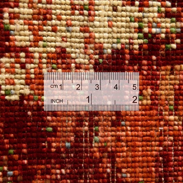 Detail image of 5' 10 x 8' Hand Knotted Mamluk Ziegler Rug