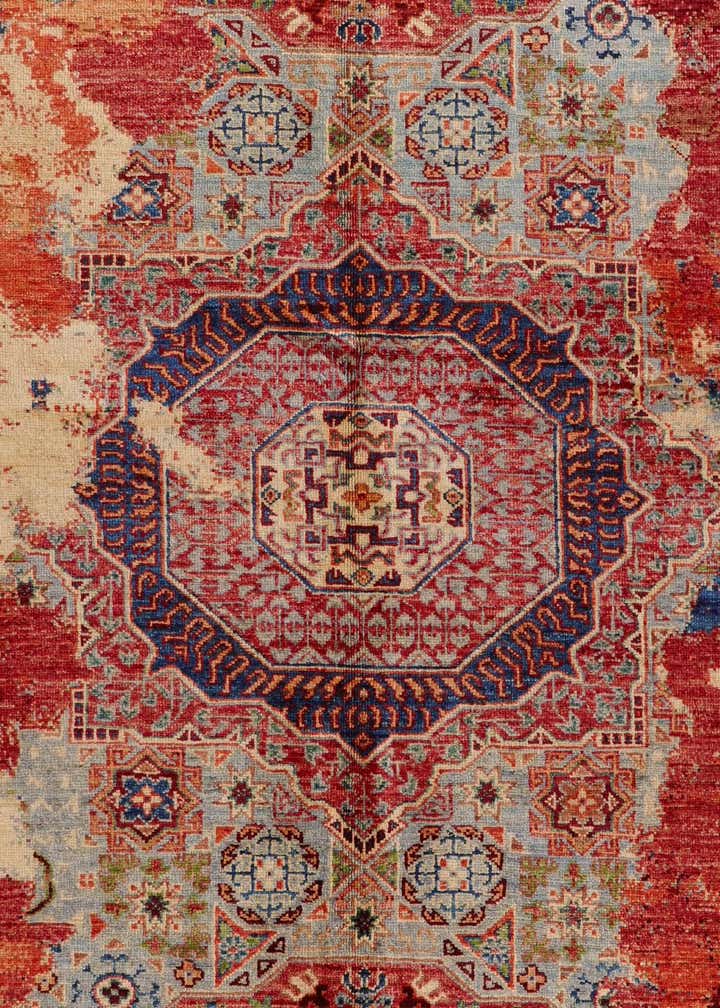 5' 10 x 8' Hand Knotted Mamluk Ziegler Rug