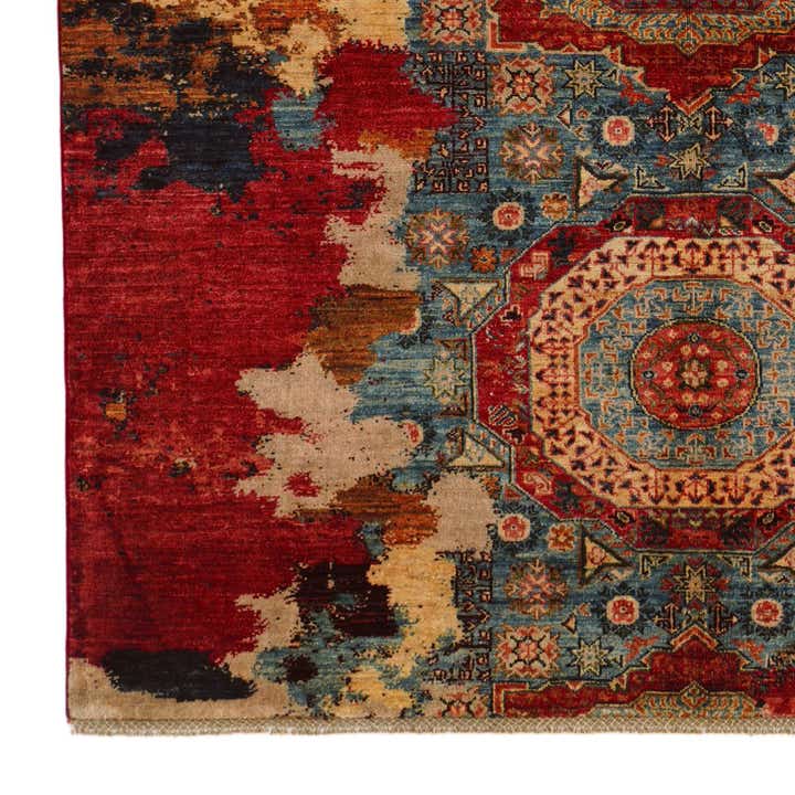 5' 10 x 7' 11 Hand Knotted Mamluk Ziegler Rug