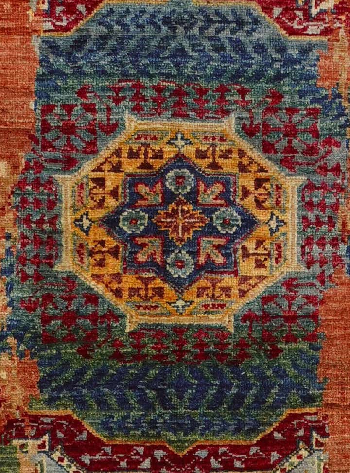 2' 10 x 9' 11 Hand Knotted Mamluk Ziegler Runner Rug
