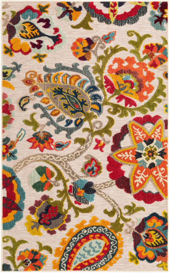 Detail image of 4' x 6' Easy-Clean Casablanca Indoor / Outdoor Rug