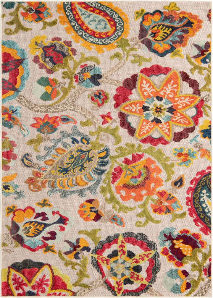 5' x 7' Easy-Clean Casablanca Indoor / Outdoor Rug