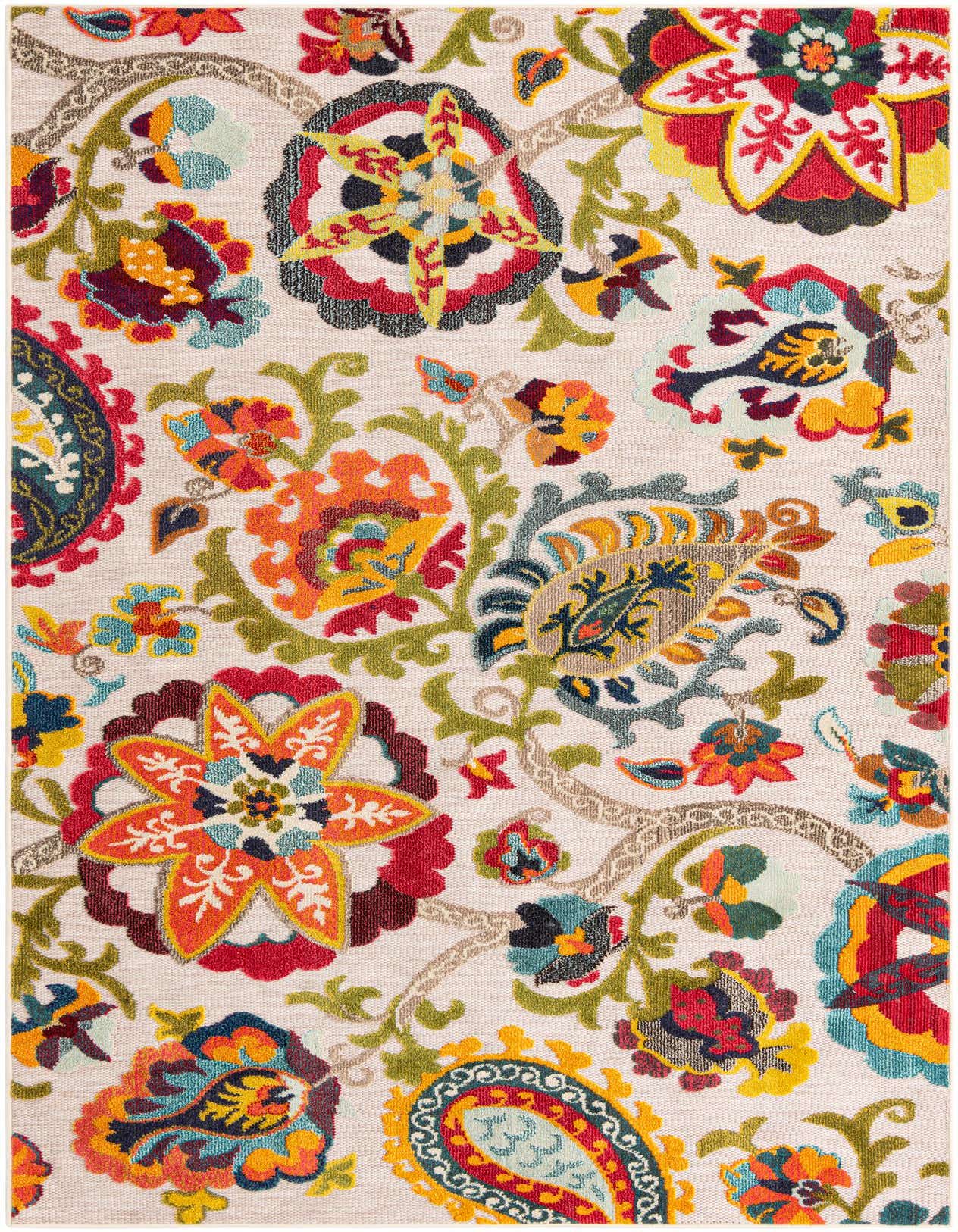 6' x 9' Easy-Clean Casablanca Indoor / Outdoor Rug