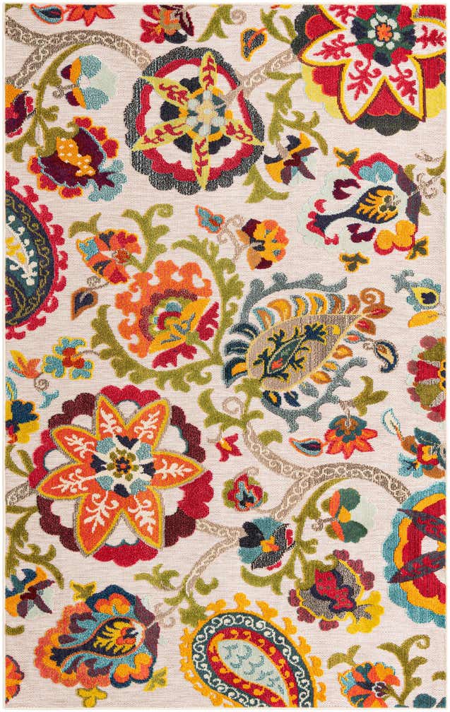 6' x 9' Easy-Clean Casablanca Indoor / Outdoor Rug