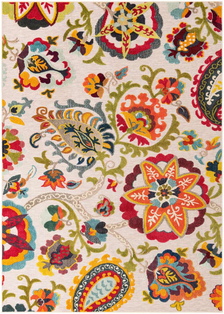 7' 10 x 10' Easy-Clean Casablanca Indoor / Outdoor Rug