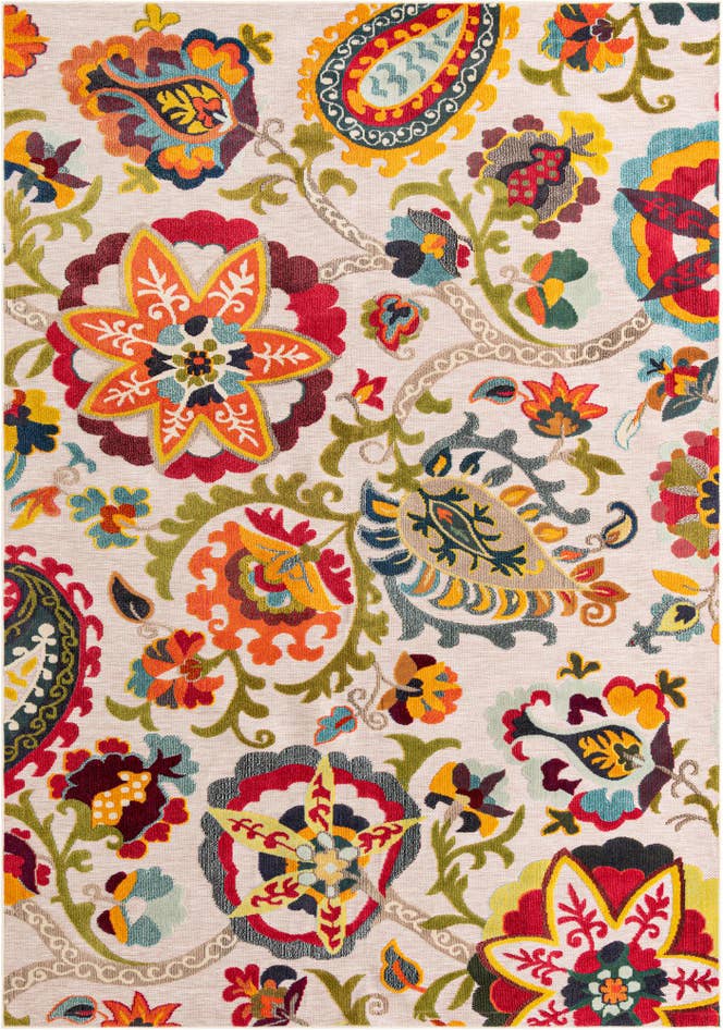 Detail image of 9' x 12' Easy-Clean Casablanca Indoor / Outdoor Rug