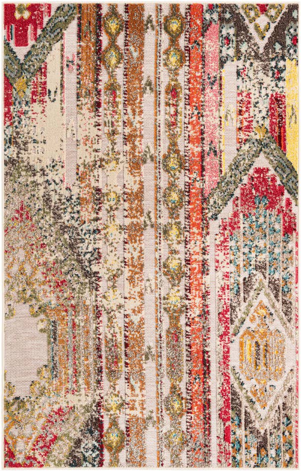 Detail image of 4' x 6' Easy-Clean Casablanca Indoor / Outdoor Rug